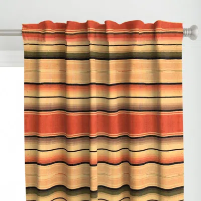 Spoonflower Saltillo Stripe Curtain Panel
