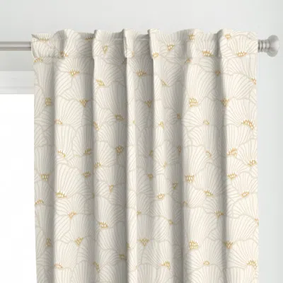 Spoonflower San Diego (off White) Curtain Panel