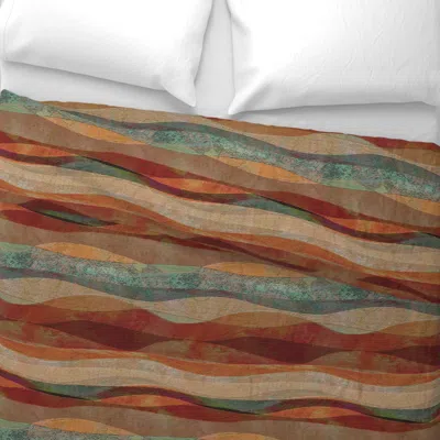 Spoonflower Sandstone Desert Wide Cotton Sateen 3.5 oz 26" X 20" Standard Knife Edge