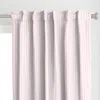 Spoonflower Scandi Vine Stripe - Pink Curtain Panel