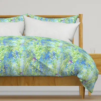 Spoonflower Seaweed Gardens - Duvet Cover