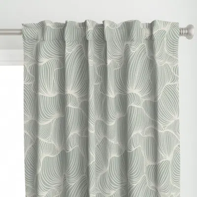 Spoonflower Serenity (large) Curtain Panel