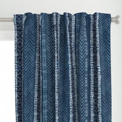 Spoonflower Shibori Pearls Curtain Panel