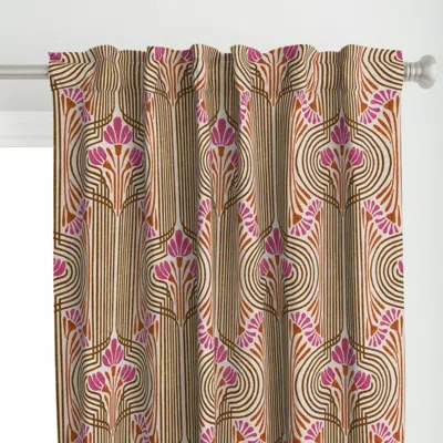 Spoonflower Siegfried (gold) Curtain Panel