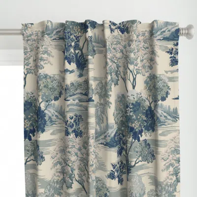 Spoonflower Skylar Antique Tapestry Curtain Panel