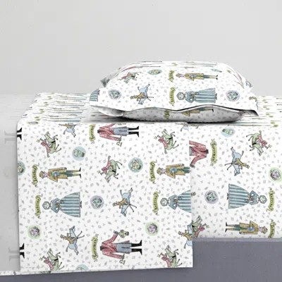 Spoonflower Sleepy Hollow Twin Sheet Set