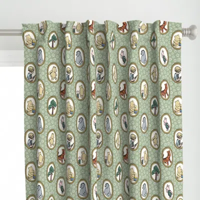 Spoonflower Small Classic Pooh Photo Curtain Panel