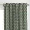 Spoonflower Small Evergreen Trees - Curtain Panel