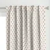Spoonflower Small Flowers Curtain Panel