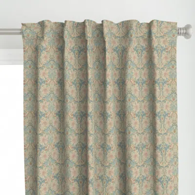 Spoonflower Small Heritage Sunflower Curtain Panel