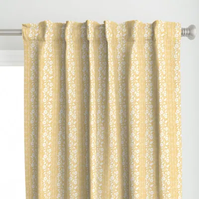 Spoonflower (small) Linnea - Lace Curtain Panel