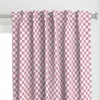 Spoonflower Small // Retro Checker Curtain Panel