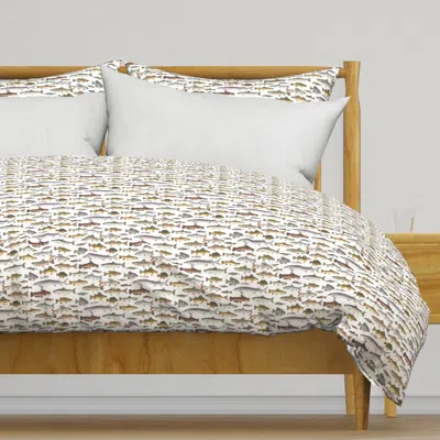 Spoonflower Small Sale - Northwestern Duvet Cover