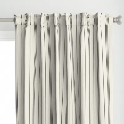 Spoonflower Small Scale Classic Curtain Panel