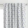 Spoonflower Small Scale Cute Nautical Curtain Panel