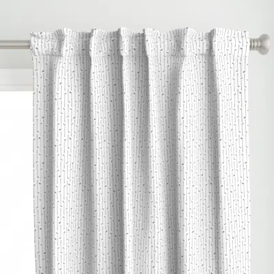 Spoonflower (small Scale) Golf Clubs Curtain Panel