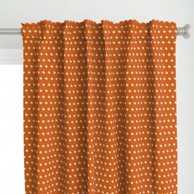 Spoonflower Small Texas - Cream On Curtain Panel