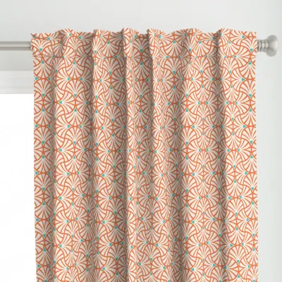 Spoonflower Small Textured Abstract Curtain Panel