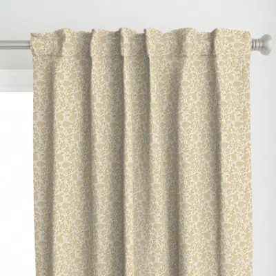 Spoonflower (small) Vintage Block Curtain Panel