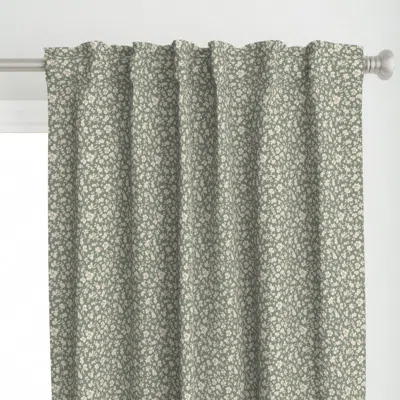 Spoonflower Small Vintage Bohemian Curtain Panel