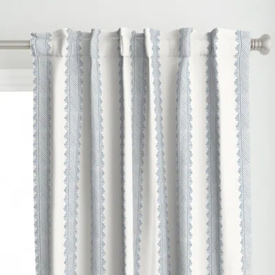 Spoonflower Smaller Clarabelle Quiet Curtain Panel