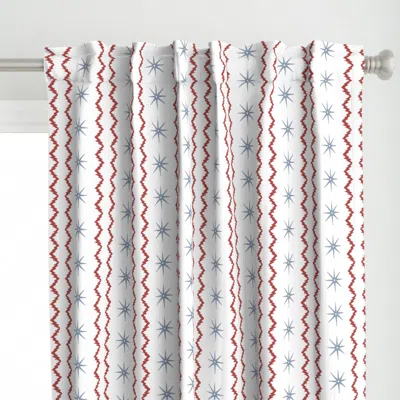 Spoonflower Smaller Stars And Stripes Curtain Panel