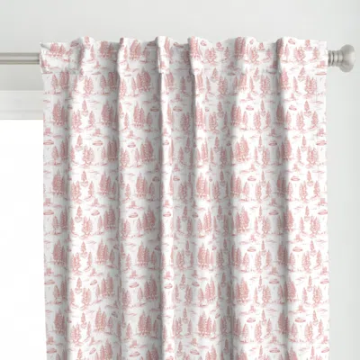 Spoonflower Small-scale Pale Curtain Panel