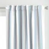 Spoonflower Soft Blue And White Curtain Panel