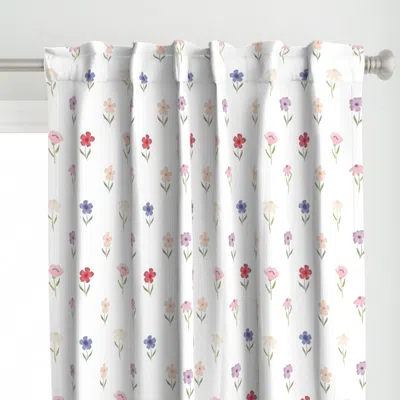 Spoonflower Soft Multicolored Curtain Panel
