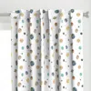 Spoonflower Solar System (medium) Curtain Panel In Multi