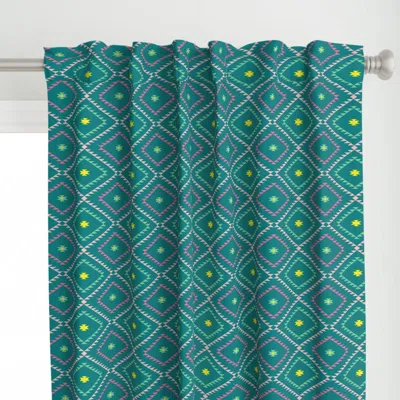 Spoonflower Southwestern Geometric - Curtain Panel