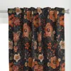Spoonflower Spiderweb Halloween Curtain Panel