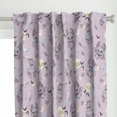 Spoonflower Spooky Bat - Large - Curtain Panel