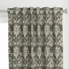 Spoonflower Spring Thicket In Regalia Curtain Panel