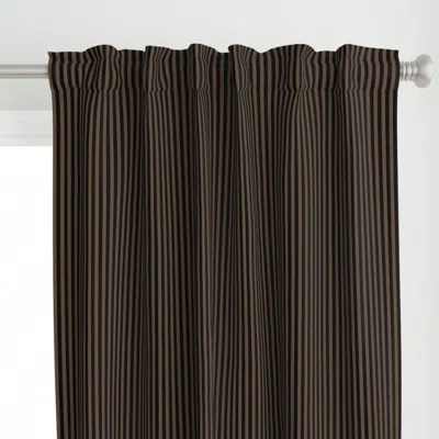 Spoonflower Steampunk - Black And Curtain Panel