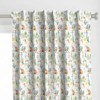 Spoonflower Story Book Curtain Panel