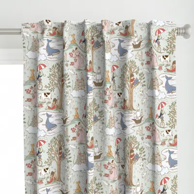 Spoonflower Storybook Adventures - Curtain Panel
