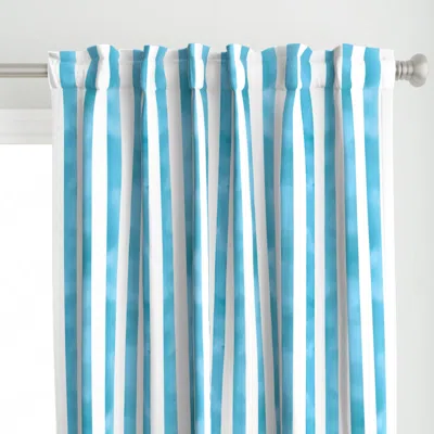 Spoonflower Straight Vertical Lines Curtain Panel