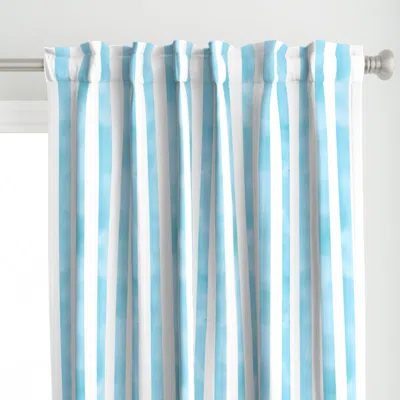 Spoonflower Straight Vertical Lines Curtain Panel