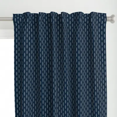 Spoonflower Stripe Tread Aesthetic Curtain Panel