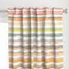 Spoonflower Striped Viewpoint - Large Curtain Panel
