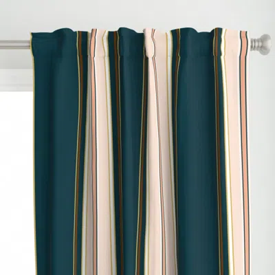 Spoonflower Stripes Dp Curtain Panel