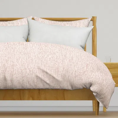 Spoonflower Tapestry Thread Texture Brush Duvet Cover