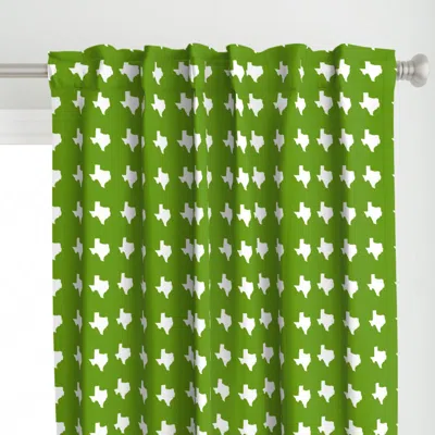 Spoonflower Texas Silhouette - 3" Curtain Panel