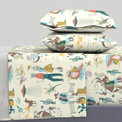 Spoonflower The Age Of Anxiety King Sheet Set