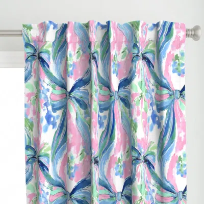 Spoonflower The Bow Must Go On Curtain Panel
