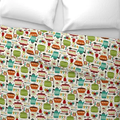 Spoonflower The Collectible Kitchen Euro Pillow Sham In Multi