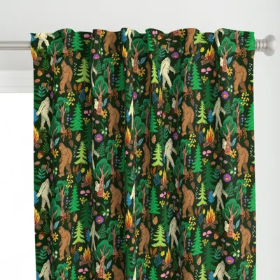 Spoonflower The Forest Dwellers Curtain Panel
