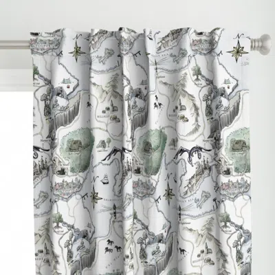 Spoonflower The Grand Adventure Curtain Panel