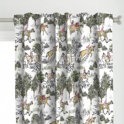 Spoonflower The Hunt Curtain Panel